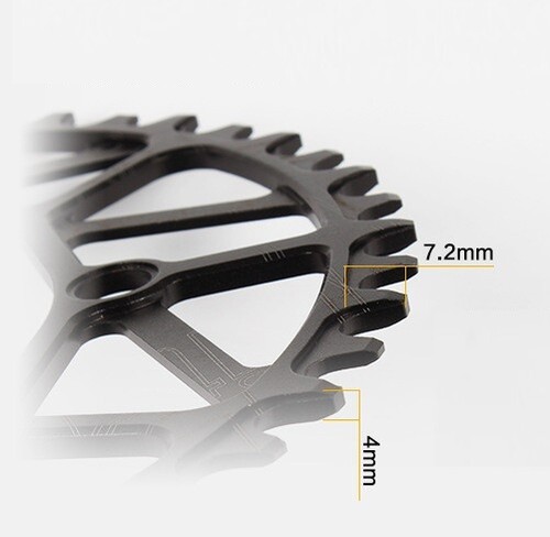 Wholesale Road FR MTB Bike Narrow Wide hollow Chainring Chain Ring BCD 130mm 58T