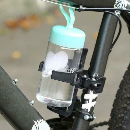 Bicycle Cup Holder Beverage Water Bottle Cage Mount Cycling Handlebar Bike