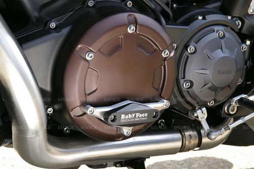 For YAMAHA V-MAX 1700 2009-2016 Engine Cover Crash Pad Frame Protector Slider