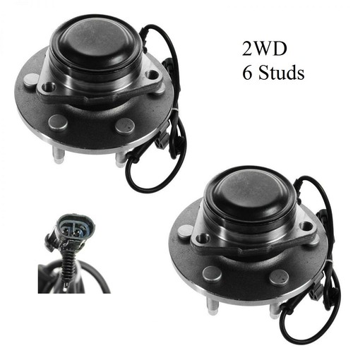 PAIR 1999-2006 GMC Yukon FRONT Wheel Hub Bearing Assembly 2WD RWD
