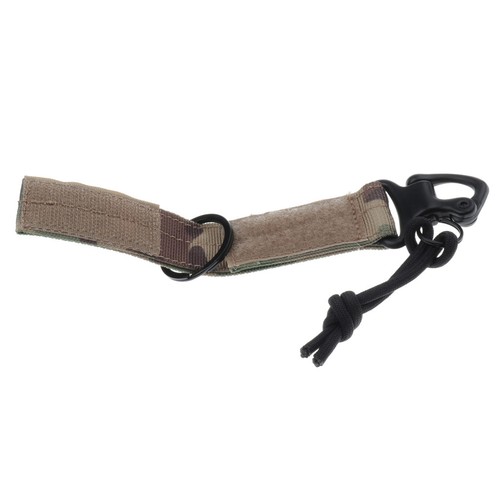 Nylon Multiuse Molle Belt Buckle Webbing Carabiner Keychain Hook CP Camo