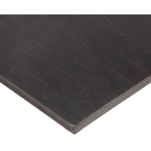 US Stock 2pcs 3mm x 200mm x 200mm Black UHMW Plastic Sheet Plate
