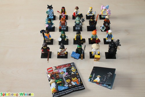 NEU in OVP alle 20 Figuren LEGO® 71019 THE LEGO® NINJAGO® MOVIE™ Komplett Set