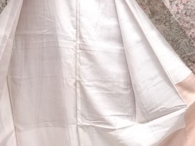 91405# JAPANESE KIMONO / ANTIQUE KIMONO / SILK / WOVEN WATER FALL & FLOWER