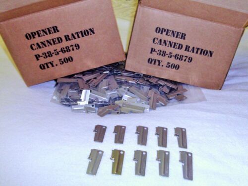 Fishing,Camping Hunting P38 Can Opener 15 Piece US Military Makes A Great Gift