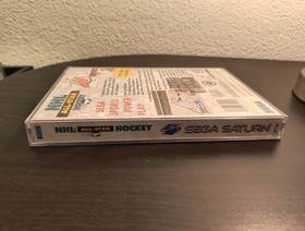 Sega Saturn NHL ALL-STAR HOCKEY With Manual (Disk Resurfaced)