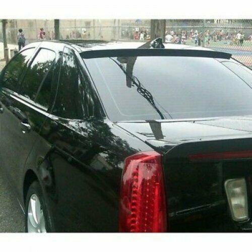 Flat Black 280 BRS Type Rear Roof Spoiler Wing For 06~09 Cadillac STS-V Sedan