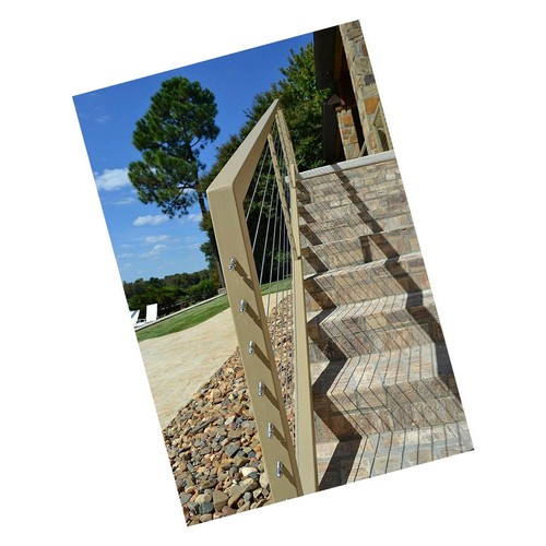 3//16 Inch Cable Railing... Details about / T316 Stainless Steel 30 Degree Angled Washer for 1//8