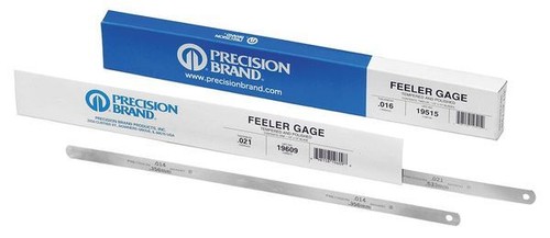 PRECISION BRAND 19120 Feeler Gauge,0.0010x12 L,PK12