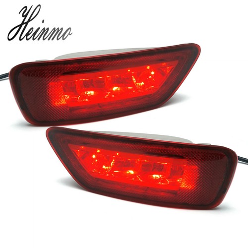 Red LED Rear Fog Light Kit For 2011-2015 Jeep Grand Cherokee WK2 Compass Patriot
