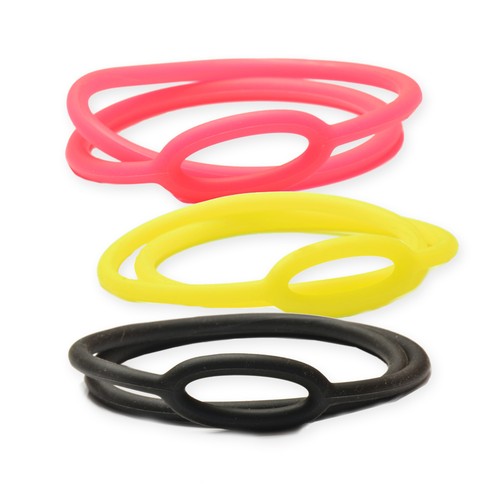 Silikon Neckband Befestigung für Atemregler *verschiedene Farben*