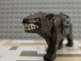 LEGO Brown Warg Minifigure - 79012 Hobbit / Lord of the Rings Mirkwood Elf Army