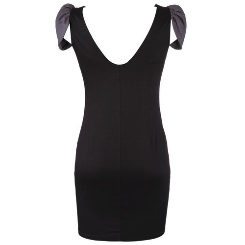 NEW RARE GREY//BLACK FITTED ZIP DRESS 8 14 10 12