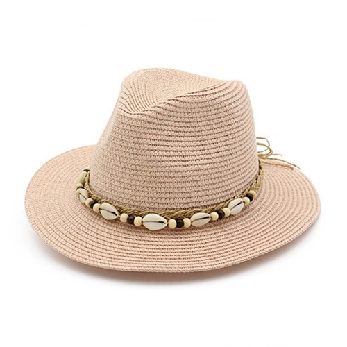 Ladies Womens Travel Summer Sun Straw Hat Foldable Brim Fedora Trilby Bowler