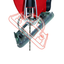 SEGHETTO ALTERNATIVO CON REGOLAZIONE OSCILLAZIONI 600W 3000 RPM EINHELL TC-JS 80