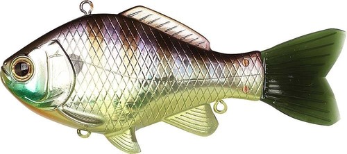 Lucky Craft REAL VIB77 1 ounce In ALUMINUM CHART GILL Pattern NEW