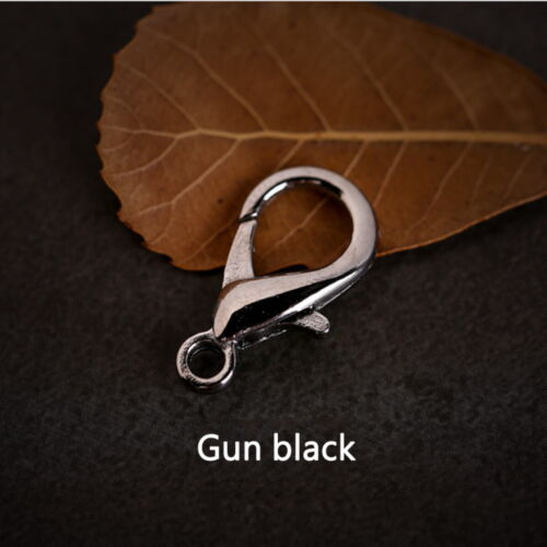 20 Pcs 10 12 14 16 18 21mm Lobster Clasps Hooks for Necklace Bracelet Chain DIY