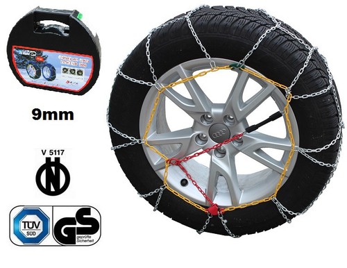 01//2014-/> CATENE DA NEVE 9MM 185//65 R15 OPEL CORSA E