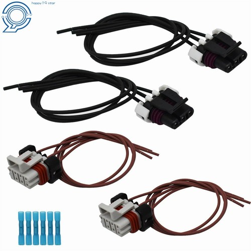 Fit For 2000-14 Freightliner Columbia Truck 2X Headlight/&Turn Signal Harness