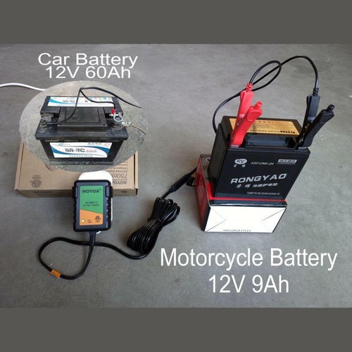 Smart Charging Battery Charger Maintainer 12V Trickle RV Car Truck Motorcycle