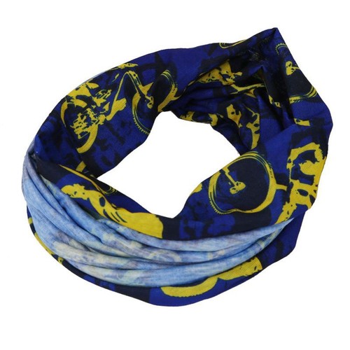 Bandanas de bicicleta sin costuras descolorarse Mascara montar Panuelo magicK6F4