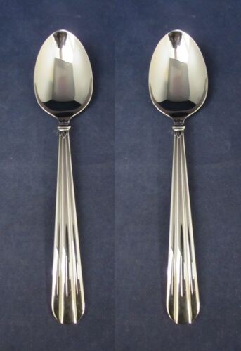 Oneida Stainless TENNYSON Serving Spoons COMMUNITY SET OF TWO
