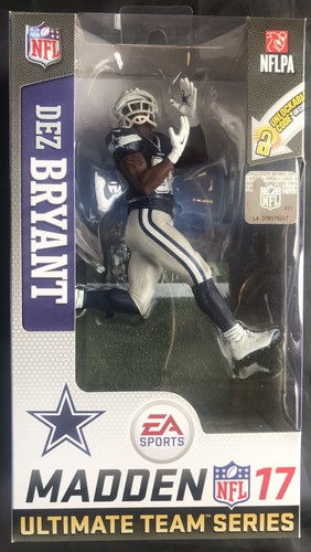McFarlane NFL Madden 17 Ultimate Team Series 3 DEZ BRYANT Dallas Cowboys Figure