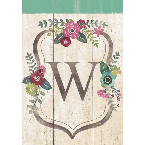 Motif Monogram W E L C O M E jardin pavillon maison Decor Imperméable yard Banner