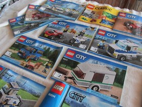 Lego City Instruction Booklets 60117 60139 60138 60044 60146 60145 31045 60148