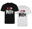 New T-Shirt I Love My Wife Funny Top Gift Husband Couple Valentines Day Tee