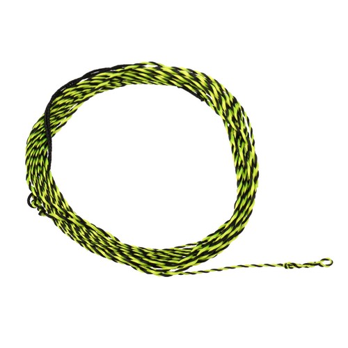 12ft+13ft Tapered Braided Fly Fishing Line with Transition Loop Orange//Blue