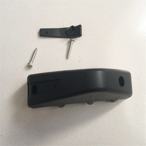 Universal 4Pcs PVC Car Rear Bumper Diffuser Molding Point Garnish Anti-collision