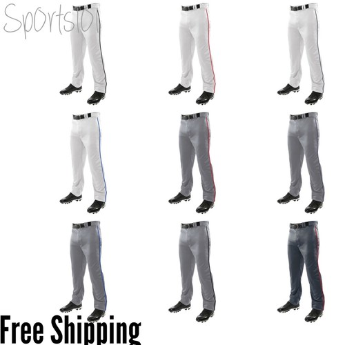 Champro Triple Crown Youth Baseball Pant with Braid Piping Open Bottom BP91U