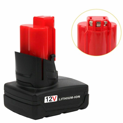2X For Milwaukee M12B5 12V Battery XC 5.0 Li-ion High Capacity M12B6 48-11-2460