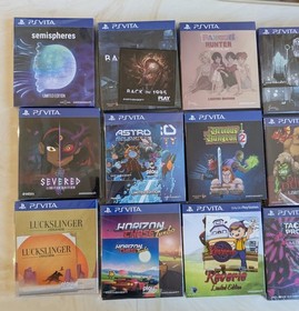 MINTY PlayStation PS Vita Play Asia Limited Edition Games FACTORY SEALED New