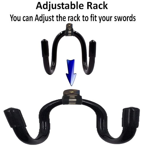 Universal Sword Stand Display Hanger Wall Rack for Sword,Dagger,Axe,Keyblade