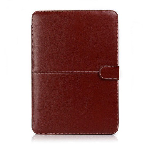 PU Leather Laptop Book Back Case Cover for MacBook 12/" AIR PRO 11/" 13/" 15/"Retina