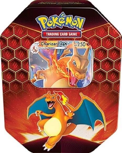 NEW /& SEALED. Pokemon Hidden Fates Tin Pokemon Cards Charizard