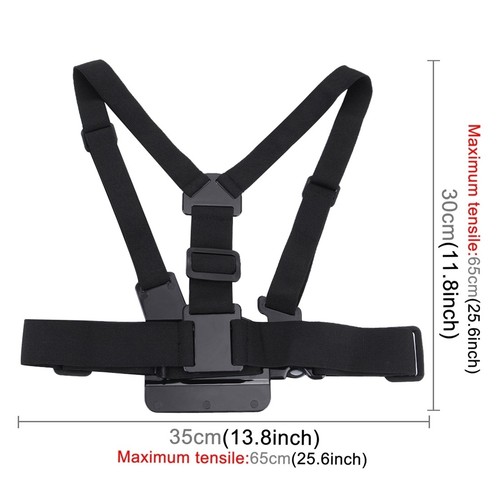 Puluz ® GoPro correa de pecho Cap asa extensible nuevo héroe sesión de fusión Cámaras