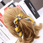 Silk Ponytail Holder Pearls Hair Rope Hair Tie Bowknot Hairband Hair Scrunchies