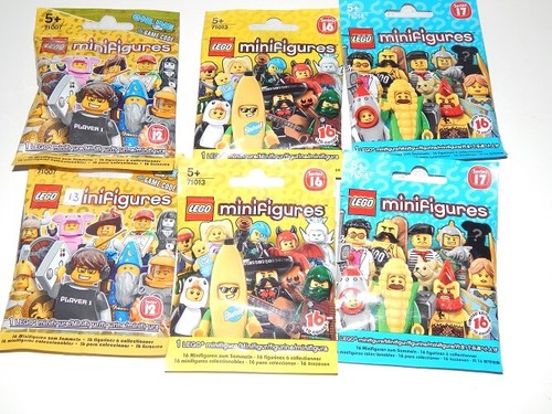 6 X Lego Figurine série 12 16 17 Lot ~ 71007 71013 71018 ~ espion DESERT CIRQUE.