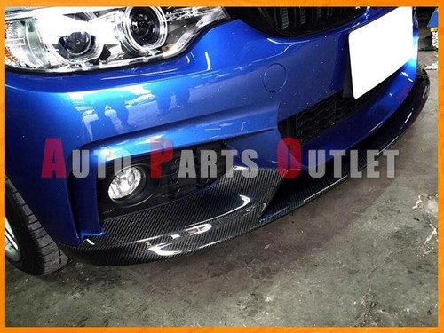 Performance Style Carbon Front Bumper Lip For 14-18 BMW F32 428i 435i w// M Sport