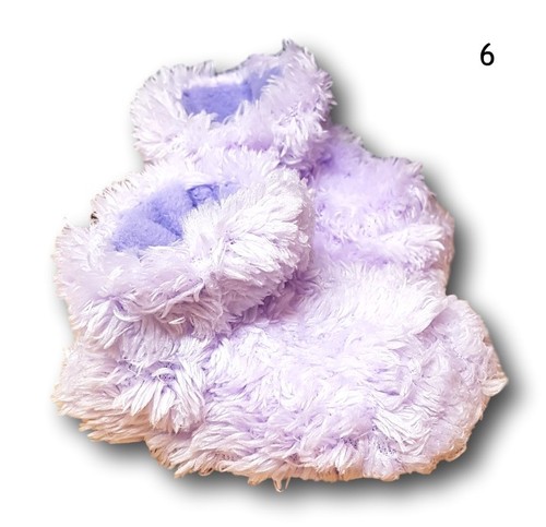 Baby Toddler Boys Girls Warm Fleece Non Slip Slippers Booties Size 0-6m,6-12m