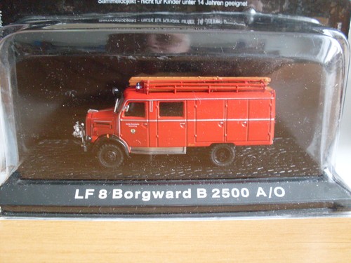 Atlas Magazinmodell LF 8 Borgward B 2500 A//O Feuerwehrmodell 1:72
