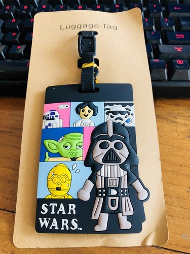 star wars cool PVC anime luggage tag Baggage Tags handbag tag brand new