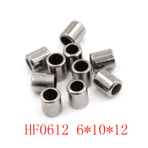 US/_10pcs HF0612 6x10x12mm One Way Clutch Miniature Needle Roller Bearing