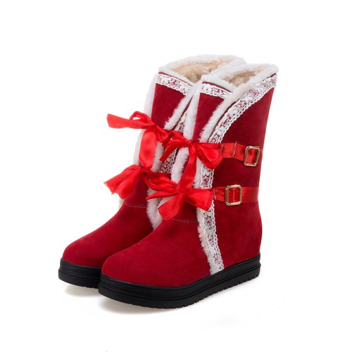 Warm Damen Schuhe Winterschuhe Schneestiefel Stiefeletten Ankle Boots Gr:34-43