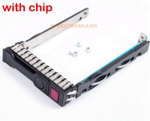With-Chip New HP G8 G9 Gen8 651687-001 2.5" SSD HDD Tray Caddy 653955 US-Seller 