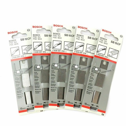 5 Bosch SB15CF 15mm Bois Ciseaux pour Électrique Grattoir PSE180 PSE220E GSE320e