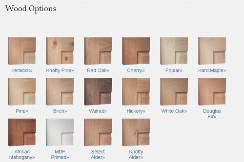 4 Panel Equal Square Stile /& Rail Interior Wood Doors 20 Wood Species Model# 4CC